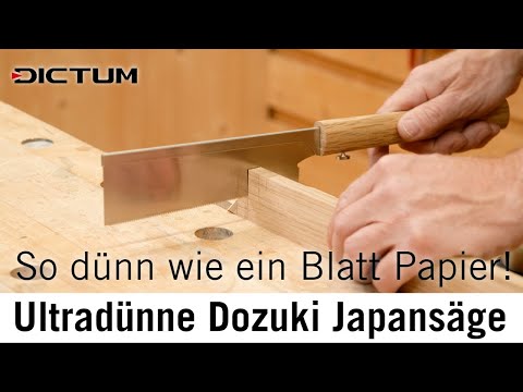 As thin as a sheet of paper: the Dozuki Kami No Utsuwa is one of the finest Japanese saws