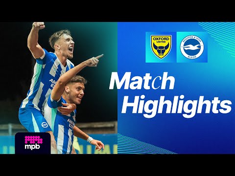 HIGHLIGHTS | Oxford United v Brighton | Carabao Cup