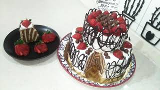 🛑TENCERE PASTASI YAP ÖVGÜLERİ KAP❗DOĞUM GÜNÜ PASTASI NASIL YAPILIR