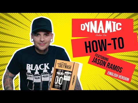 Jason Ramos Tattoos demos Dynamic's Make Your Own Greywash Set (English)