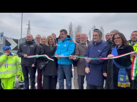 A Lecco inaugurato il nuovo Ponte Manzoni, opera per la mobilità olimpica