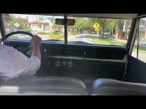 Bone White 1972 Land Rover Series III Diesel Test Drive