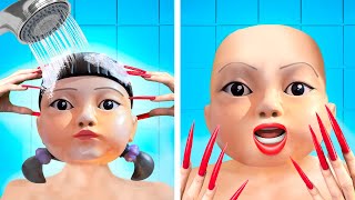 100+ Crazy Girly Problems - Squid Game | If My Emotions Were People - Relatable by La La Life Emoji