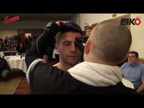 EIKO 9 - K1 Peter Hymers The Cooler Gym VS Anthony Hollis WALKOUTS