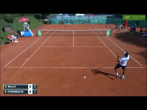 Augsburg Challenger R1:Sriram Balaji Vs Robert Strombachs