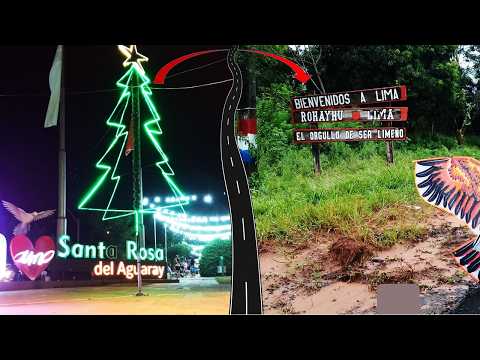 191 De Santa Rosa del Aguaray a Lima, San Pedro, Paraguay