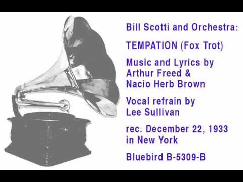 Bill Scotti and Orchestra: Temptation - Fox Trot (1933)
