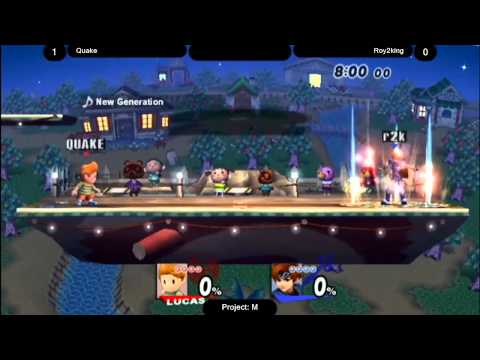 [Project: M] Quake (Wolf/Lucas) vs Roy2King (Roy)
