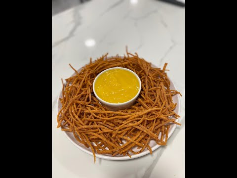 Guyanese Sal Sev/ Crunchy Chicken foot recipe #crunchysnacks #guyanessnacks #delicious