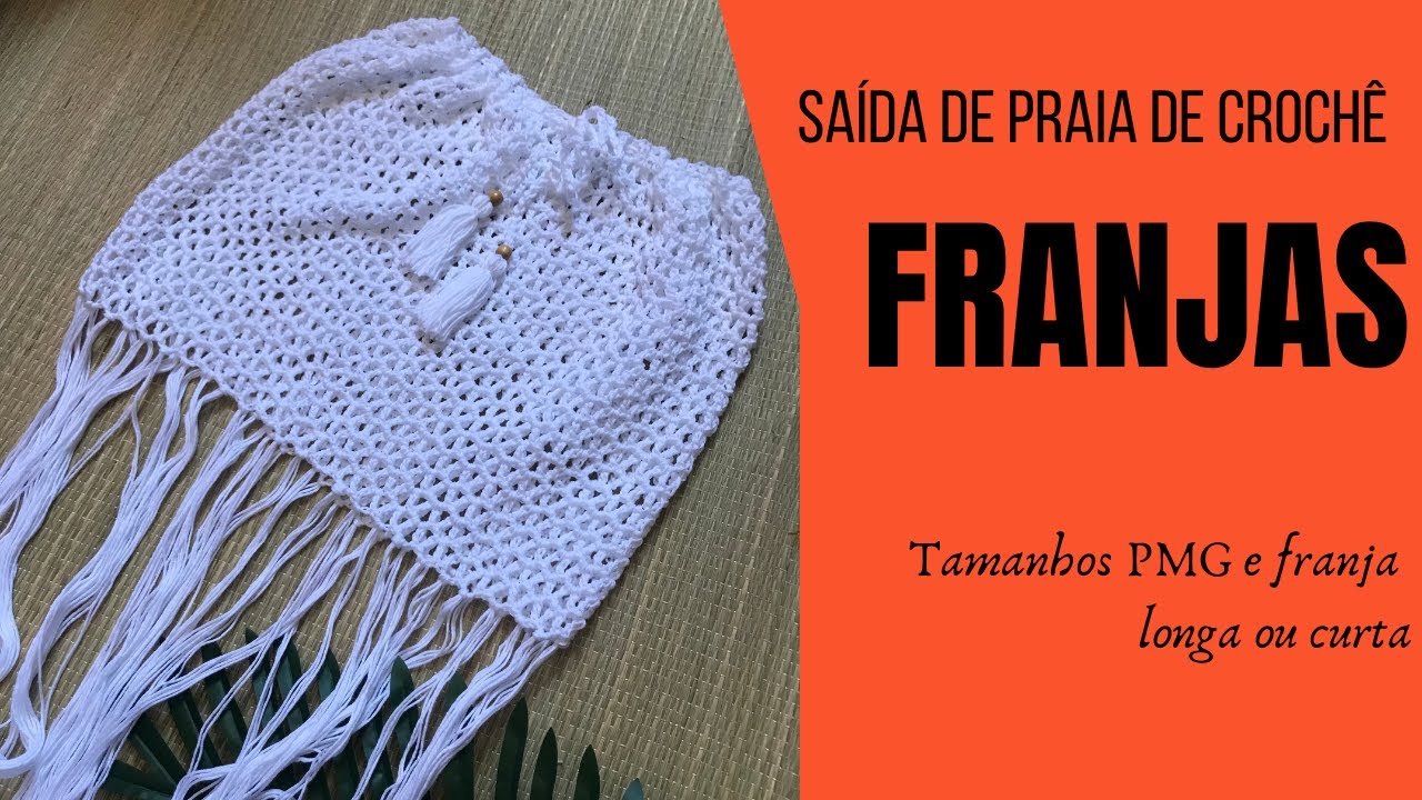 Watch Now 🔥 Saída de praia de croche com franjas - Passo a passo 🔥 Saída de praia de croche com franjas - Passo a passo