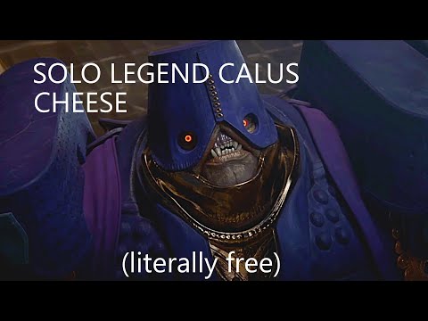HOW TO EASILY KILL CALUS IN DESTINY 2 Lightfall | Desperate measures CHEESE