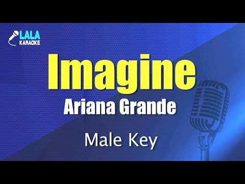 Ariana Grande - Imagine (Male Key) Karaoke mr LaLaKaraoke 노래방