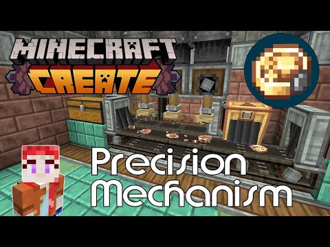 Minecraft Create Tutorial: How to Make Precision Mechanisms (and Train Tracks)