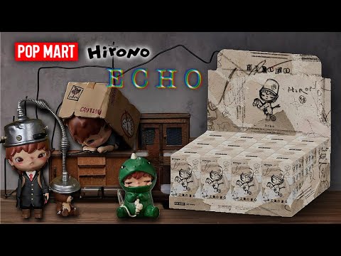 [ASMR] Pop Mart Hirono Echo Full Set Blind Box Unboxing