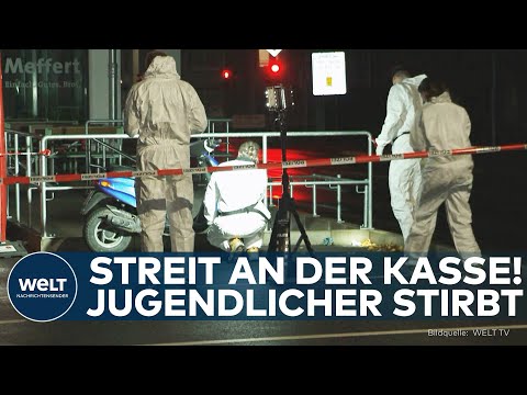 LEMGO IN NRW: Streit im Supermarkt eskaliert! – Jugendlicher bei Messerangriff tödlich verletzt