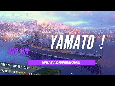 wows YAMATO Strongest Battleship World of Warships #wows #worldofwarships #gaming