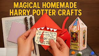 Magical Homemade Harry Potter Crafts