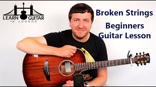 Broken Strings - Beginners Guitar Lesson - James Morisson - Drue James