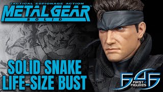 Metal Gear Solid - Solid Snake Life-Size Bust | First 4 Figures