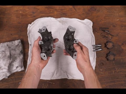 How To Rebuild Your Motorcycle's Brake Calipers | MC Garage