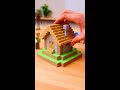 Minecraft House Magnetic Papercraft Shorts