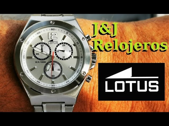 Vídeo relacionado con Lotus Reloj 18939/3 Oficial Sevilla Fútbol Club - Hombre, Caja de Acero Inoxidable, Multifunción