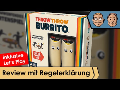 Throw Throw Burrito – Brettspiel – Review und Regelerklärung
