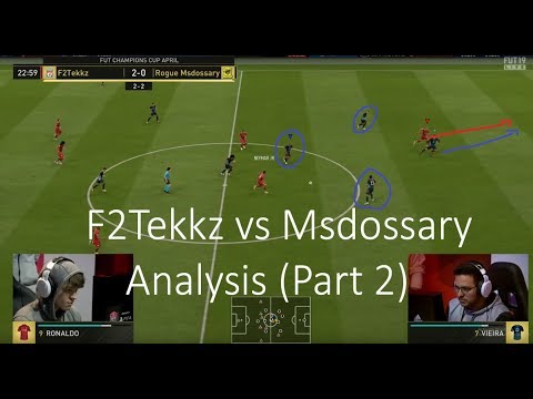 Analysis - Tekkz Vs Msdossary Second Leg FINAL (part 2) - FIFA 19 Ultimate Team