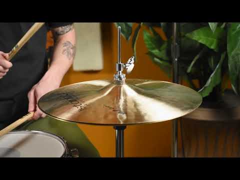 14" Istanbul Agop Signature Mel Lewis Hi-Hat Cymbal Pair 858g/1070g *Video Demo* image 14