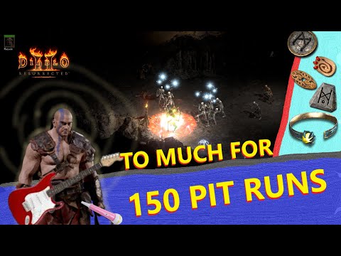 UNFORGETTABLE 150 PIT RUNS! SINGER BARB - Diablo 2 Resurrected