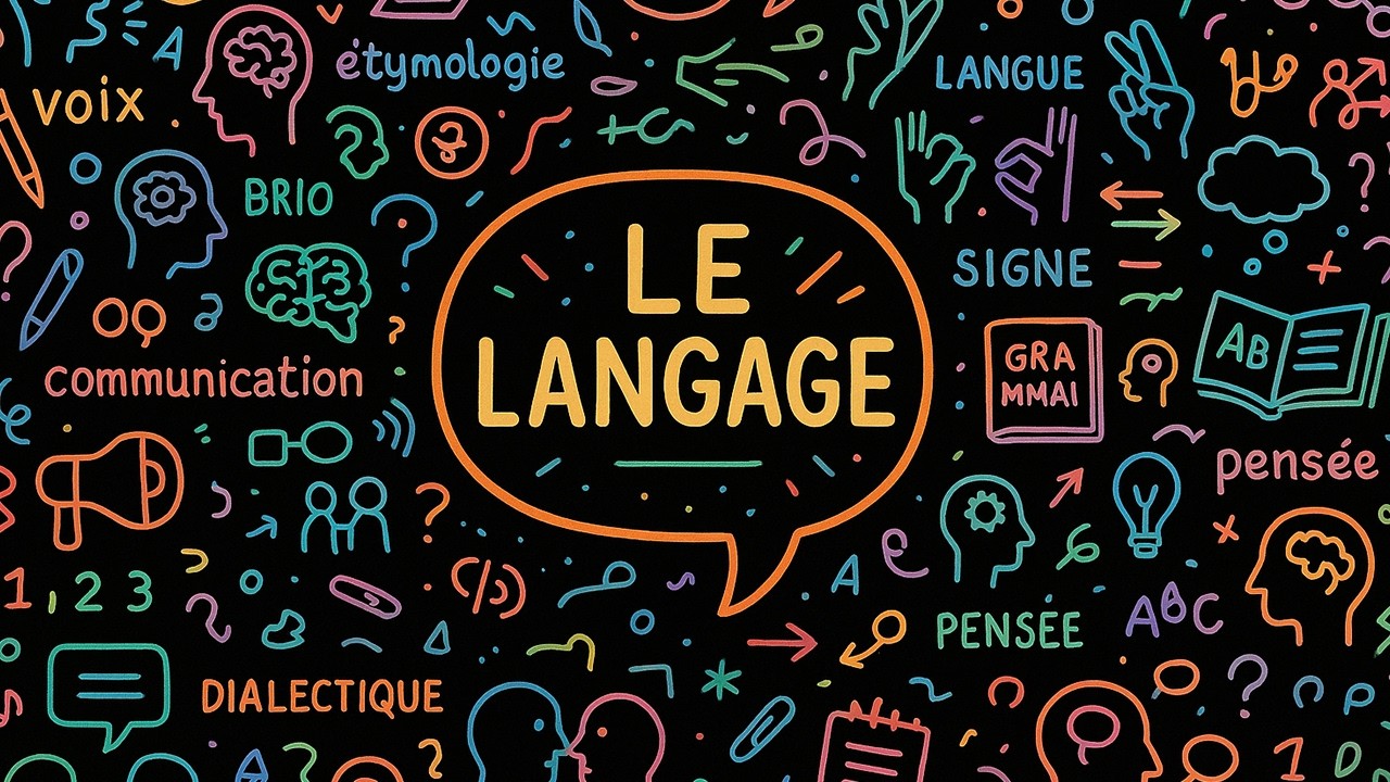 Le langage - Cours de philosophie