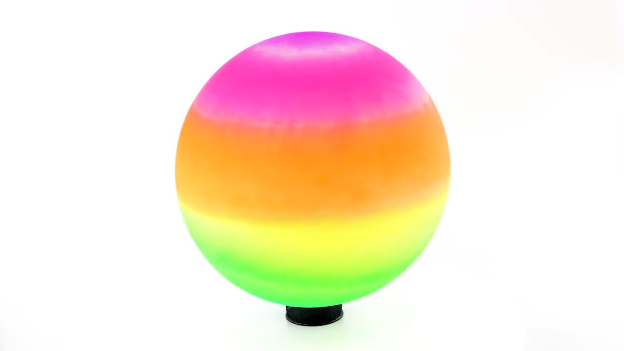 Giant Neon Rainbow Ball