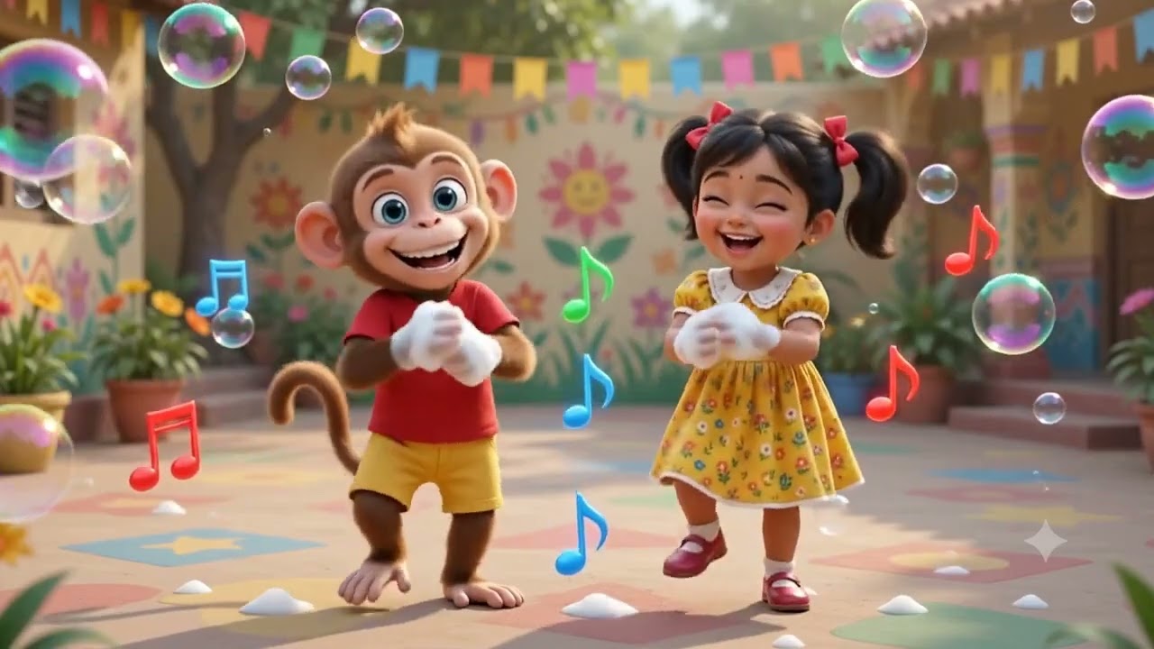चिकू शिकवतो: हात धुणे 🧼