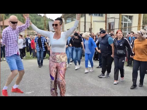 🔴 Kraljica Drine s Ramom legendom kolo vodi - Delijaš kod Trnova - Amko Bend - Bosanski teferič