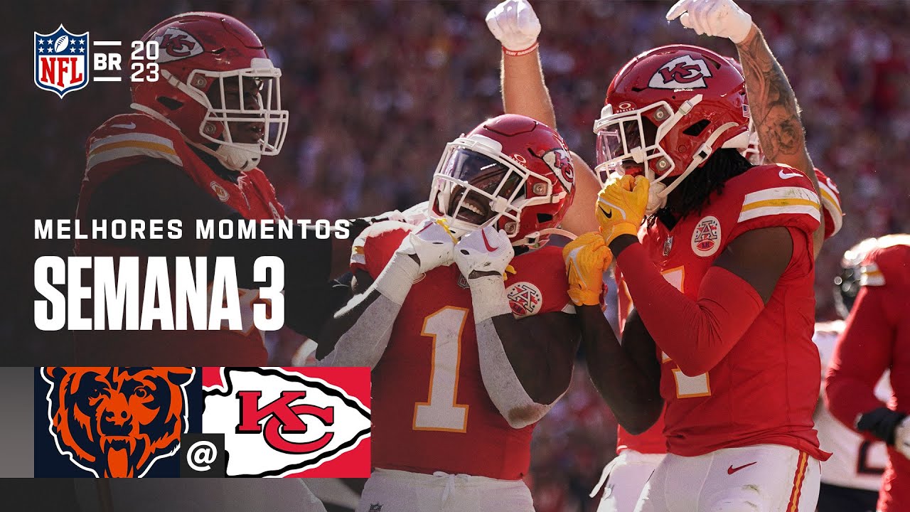 Chicago BEARS X Kansas City CHIEFS | Melhores momentos - Semana 3 da NFL