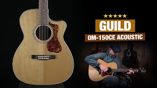 Video thumbnail for Guild OM-150ce - A Mid-Sized, Stage-Ready Acoustic Guitar by Acoustic Letter