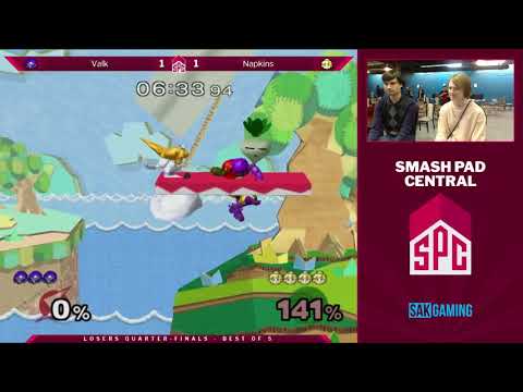 SPC 86 Losers Quarters - Valk (Samus) vs BXT|Napkins (Peach)