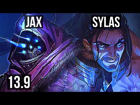 JAX vs SYLAS (TOP) | Penta, 800+ games, Legendary | KR Master | 13.9