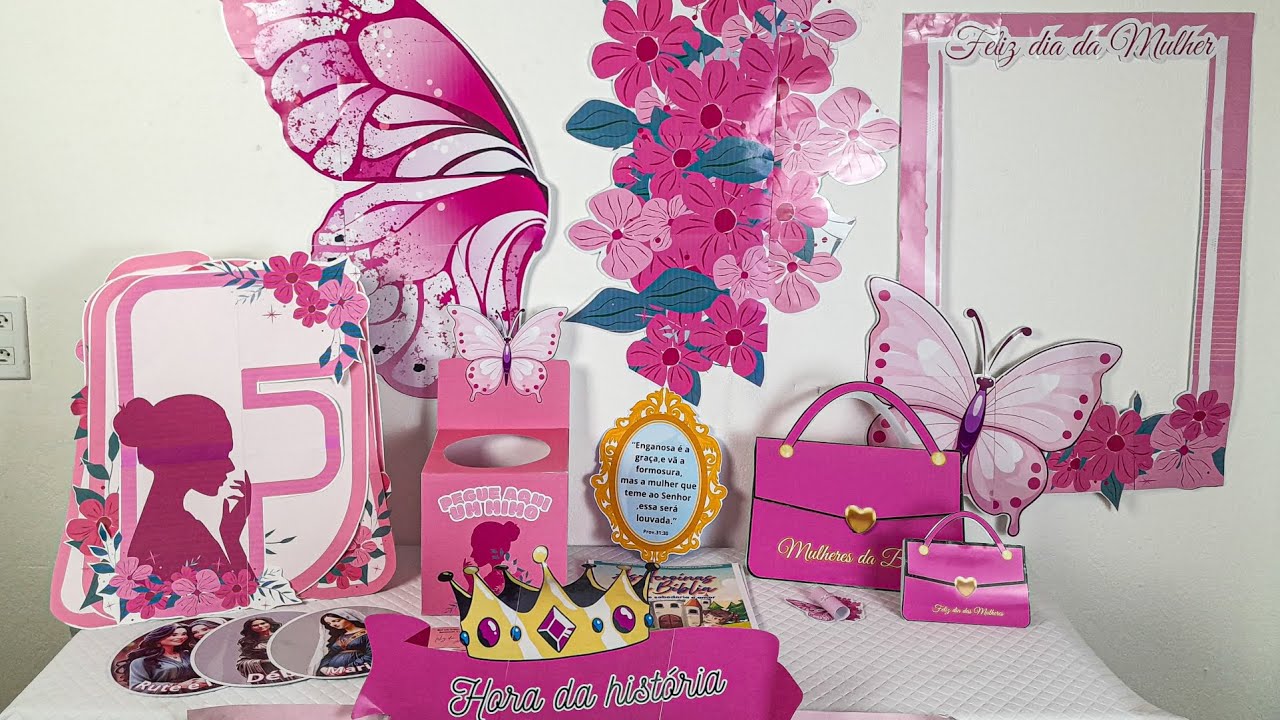 Kit dia da mulher- com Plano de aula