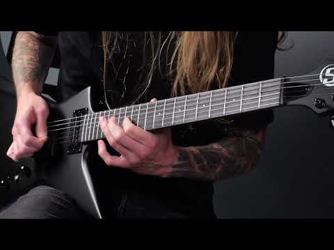 Электрогитара S BY SOLAR TYPE EB EB4.6C-E CARBON BLACK MATTE