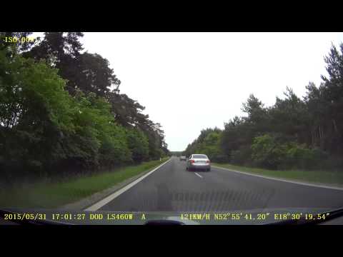 Inowrocław - Toruń zajechanie drogi CT 8808J