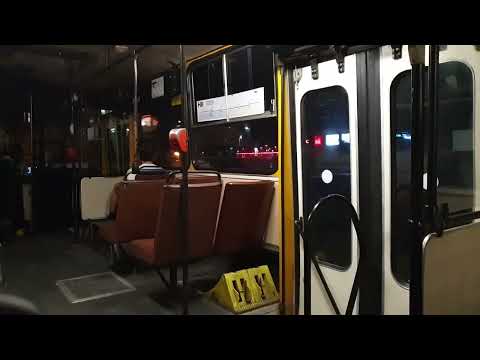 Utazás az AFF-671 rendszámú Ikarus 280-nal a H8-as hévpótlón.