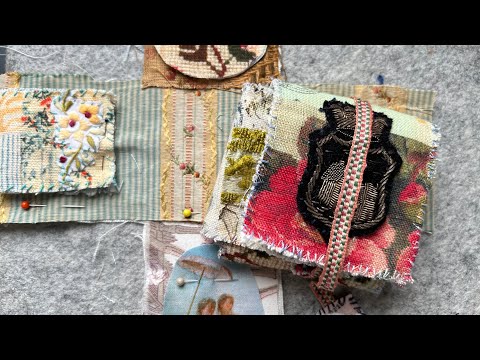Pocket treasure cross tutorial PART 1 | Slow Stitched