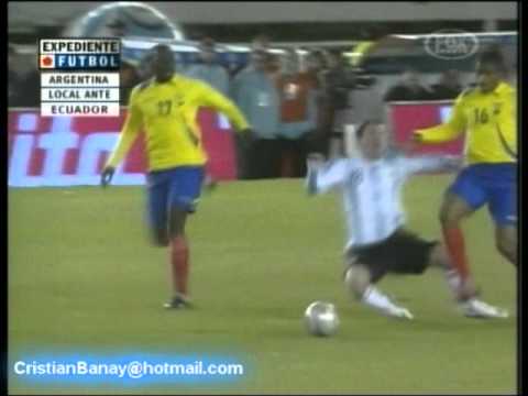 Argentina 1 Ecuador 1 Eliminatorias Sudafrica 2010 (Resumen Completo)