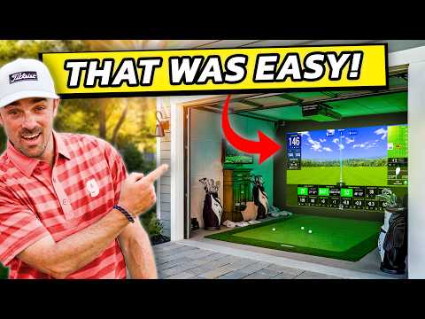 Ich habe mit kleinem BUDGET einen PROFI-Golfsimulator für zu Hause gebaut – und so habe ich es ge...