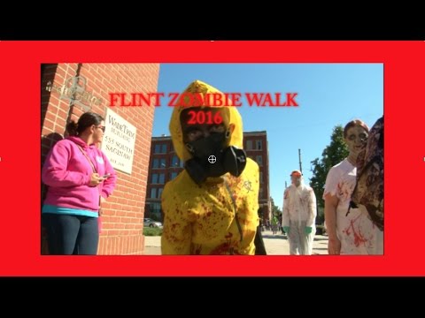 Flint zombie walk 2016