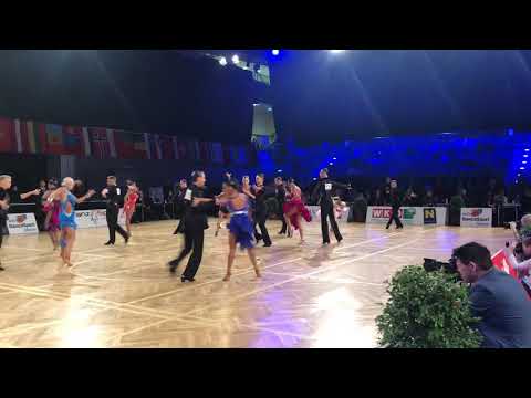 World Championship youth Latin 2019 - Nikoloz Mujiri & Olga Martovitskaya - Samba
