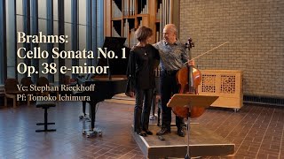 Download lagu Brahms: Cello Sonata No. 1 e minor Op.38 Vc: Stephan Rieckhoff, Pf: Tomoko Ichimura #concertlive mp3