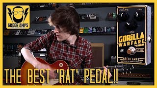 Video thumbnail for The BEST 'PRO CO RAT' Style Pedal EVER?! Gorilla Warfare MKII - Greer Amps Demo by HarryAndAGuitar