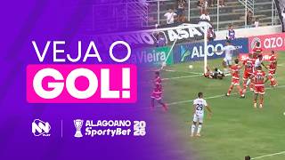 Veja o Gol do ASA contra o CRB - FINAL VOLTA ALAGOANO 2026